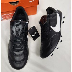 Nike M-7/W-8.5 Nike Premier III FG Soccer Cleats In Black/White NIB